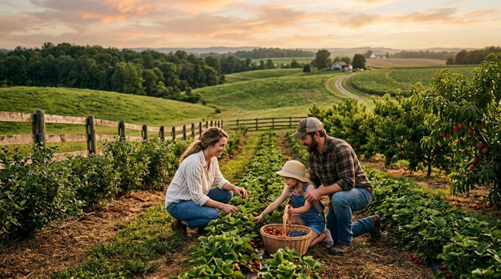 Best U-Pick Farms Near Northern Kentucky for Family Outings